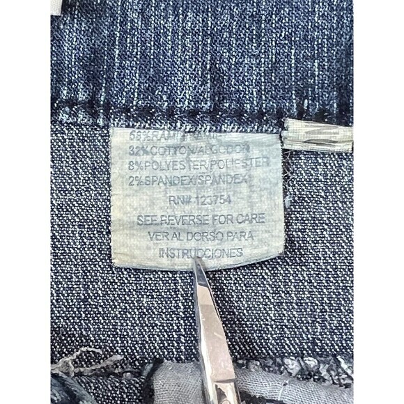 Street Jeans Girls Blue Jean Skirt Large Bling Pockets Stretch 28 x 13.5 USA - Picture 6 of 11